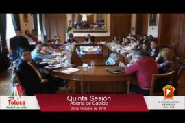 Reunión de cabildo Toluca