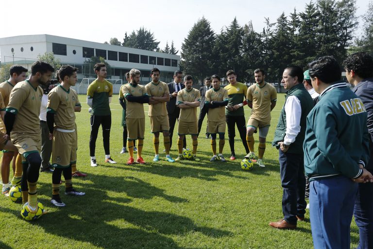 «Vayan por la liguilla», alienta rector de UAEM a Potros FC