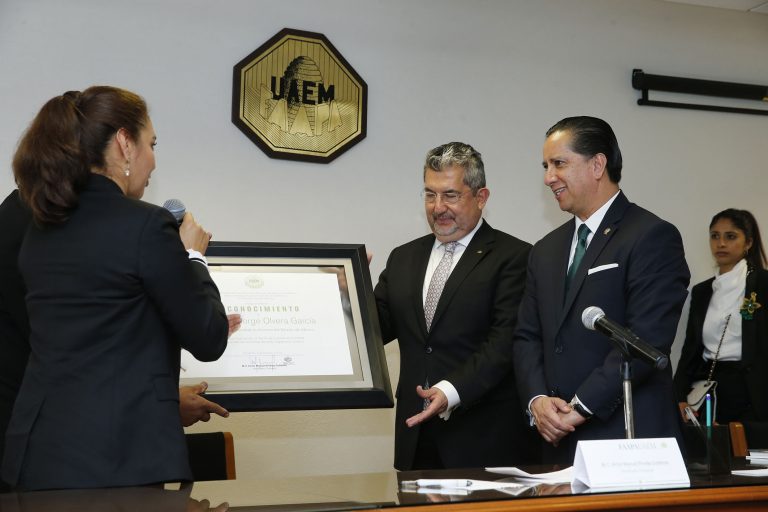 Reconoce FAAPAUAEM gestión de Jorge Olvera en UAEM