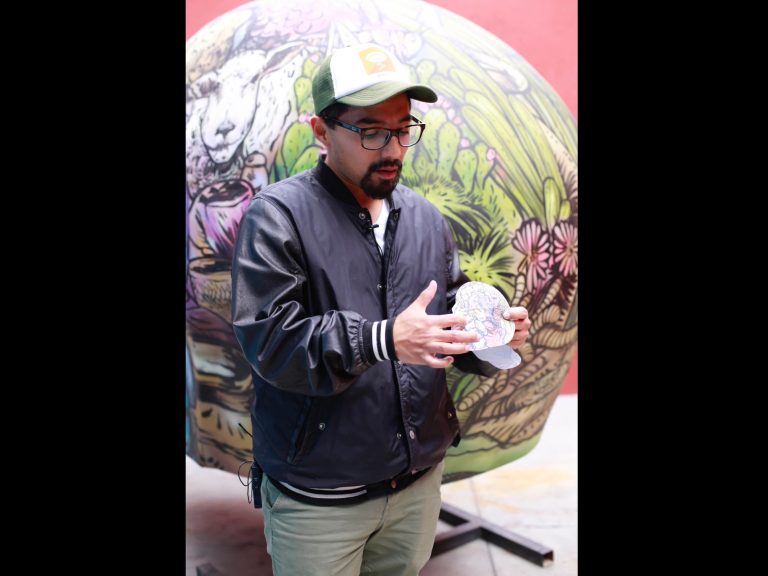 Lleva artista de UAEM su arte a CDMX