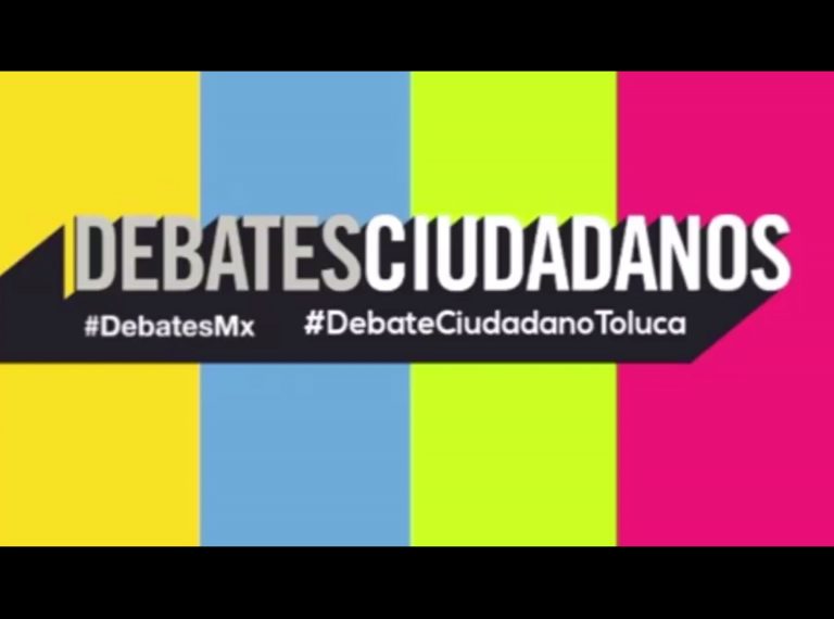A debate tres de seis candidatos en Toluca