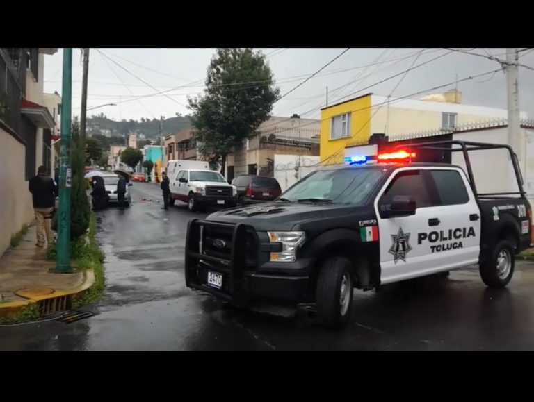 A balazos, asesinan a hombre en Toluca