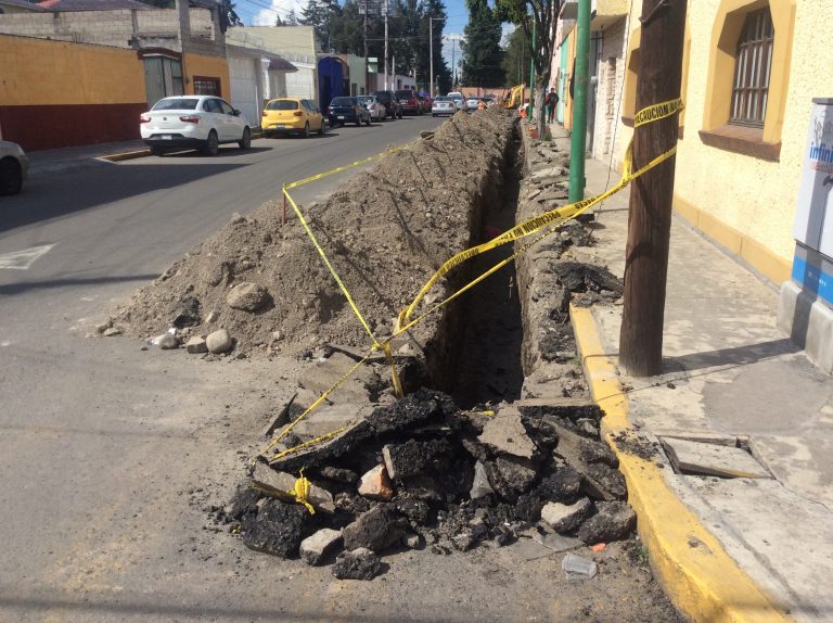 Rehabilitación de calles, el sinsentido en Toluca