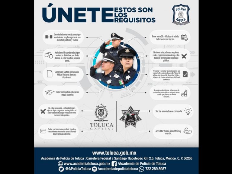Vence indiferencia a convocatorias de reclutamiento policial