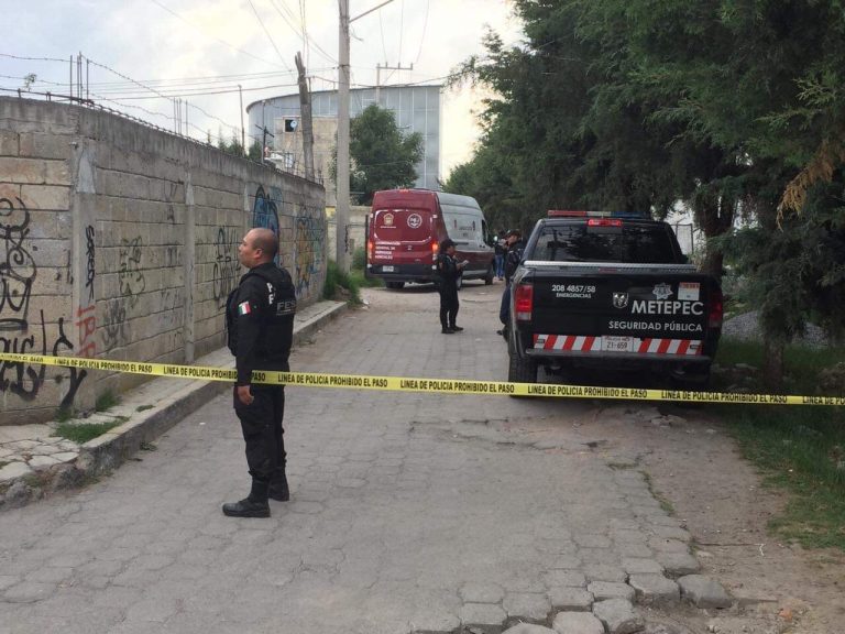 Con tiro de gracia, tiran cadáveres en Metepec