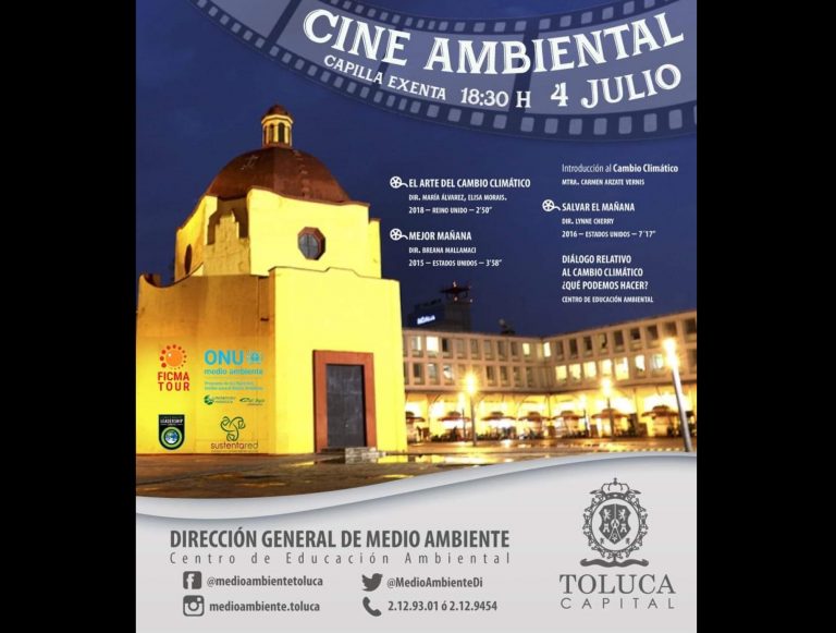 Vinculan al cine con el medio ambiente en Toluca