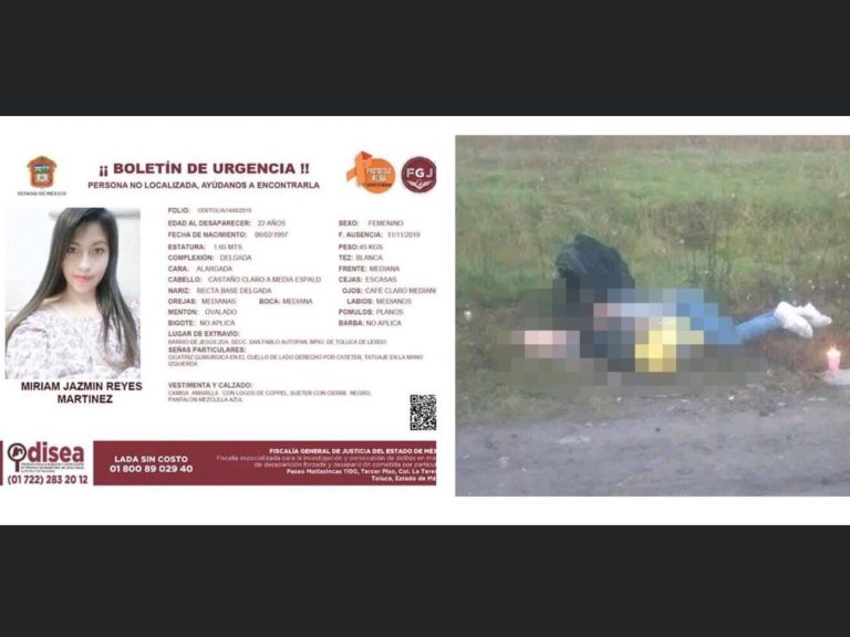 Dejan cadáver de mujer en zona norte de Toluca