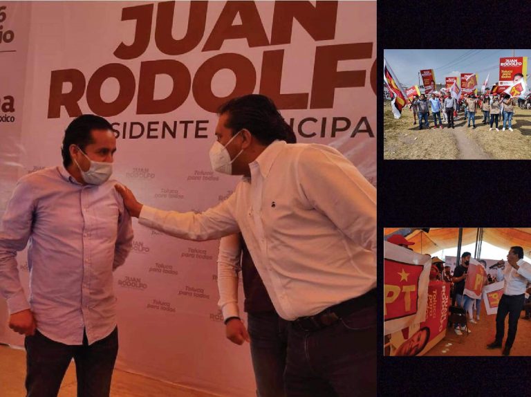 Suma Omar Garay a campaña de JuanRo por Toluca