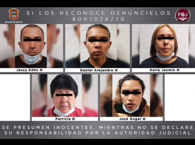 Rescatan a secuestrados; caen 5 en Toluca