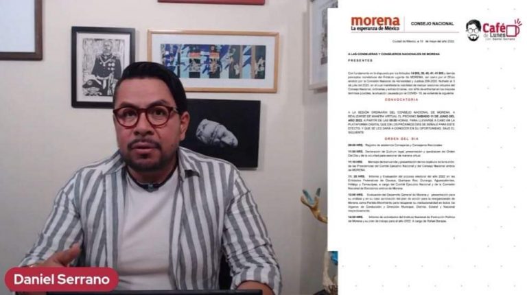 “Que Consejo Nacional de Morena sesione presencialmente”