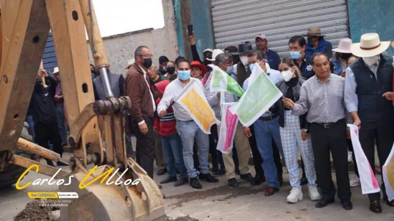 Concreta obra pública para San Juan Tilapa y San Pablo Autopan