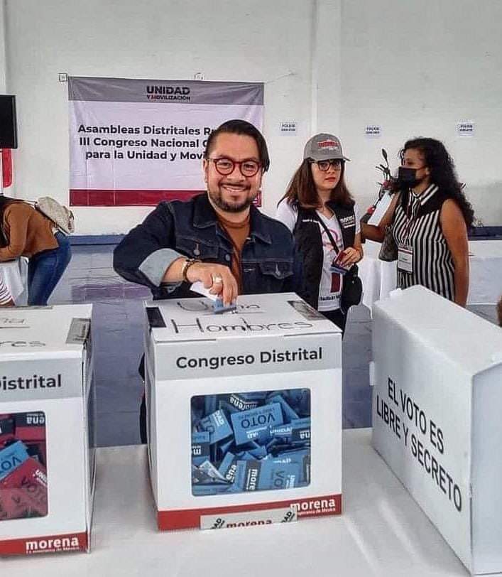 Daniel Serrano es el morenista más votado en asamblea