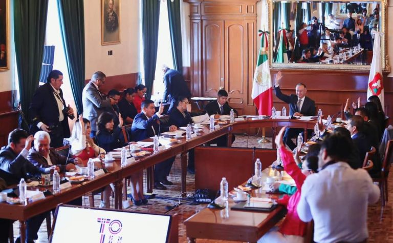 Ediles de Toluca no escatiman al aprobar paquete fiscal 2023