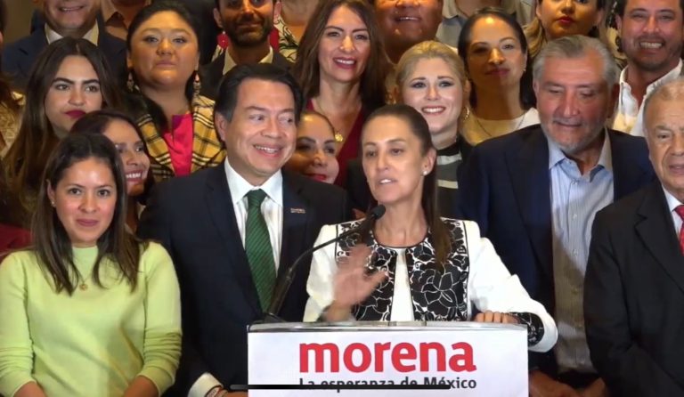Candidatos después de encuestas: dirigente de Morena