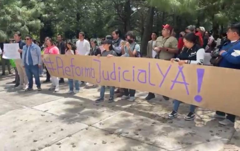 De nuevo jóvenes, ahora a favor de la Reforma al Poder Judicial