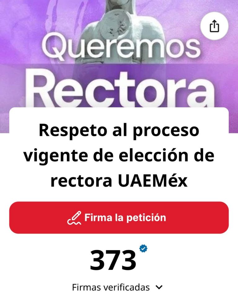 “Queremos una rectora para la UAEMéx”