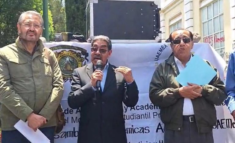 No es antifeminista, es democracia; Saladino pide renuncia de aspirantes a Rectora UAEMéx