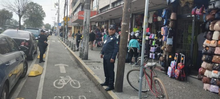 Operativo permanente de recuperación de espacios públicos en Toluca