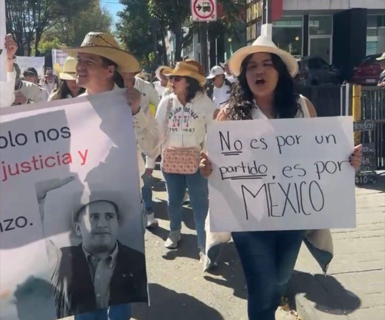 “Fuera Morena” gritaron en Toluca