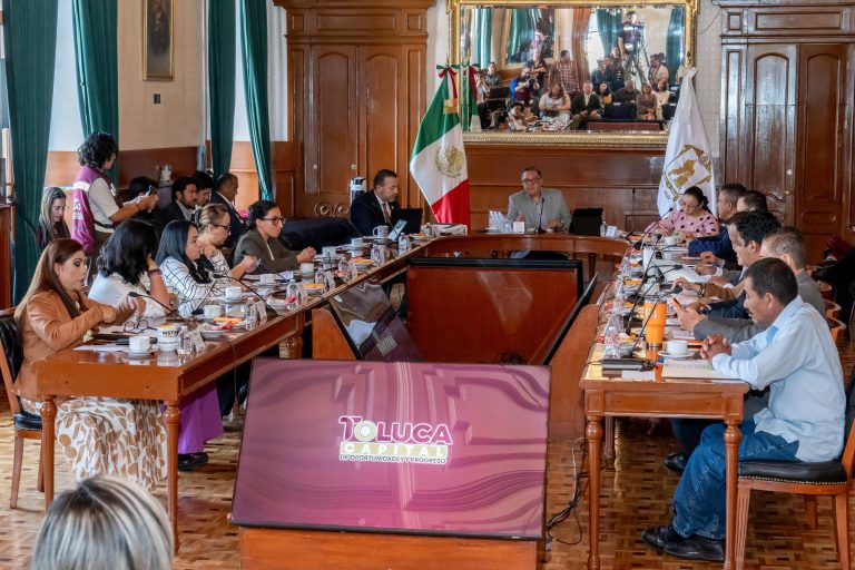 Aprueba Cabildo de Toluca 5 mil 779 mdp para 2026