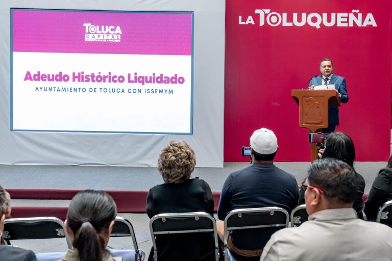 Deuda con ISSEMyM, saldada: reporta Toluca