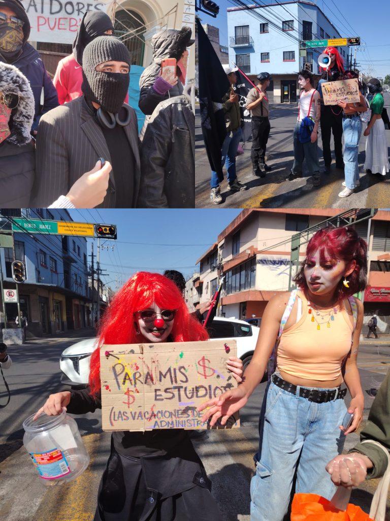 “Contrainforme” en inmediaciones de rectoría UAEMéx